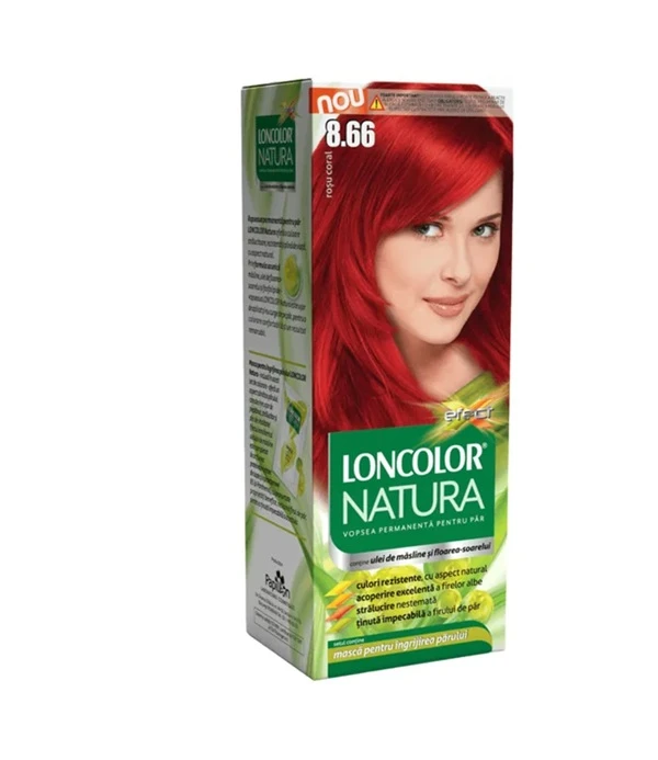 Vopsea De Par Loncolor Natura ROSU CORAL 6.66